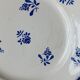 Set of 2 mismatched plates Lunéville and Saint Amand