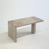Italian marble palissandro coffee table or side table