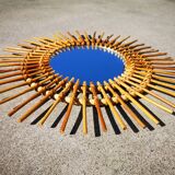 Mirror rattan sun