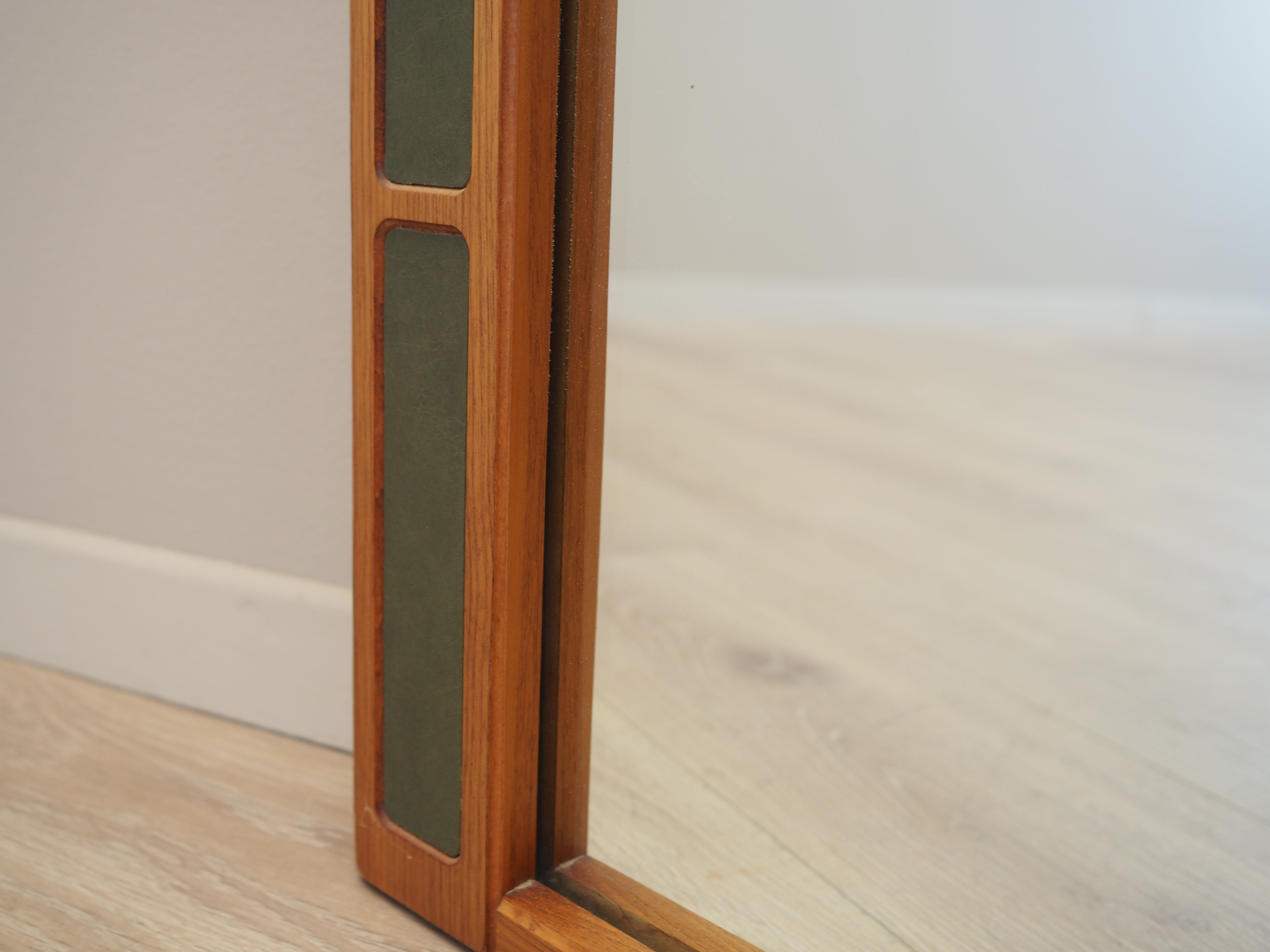 Teak mirror, Danish design, 1970s, production Denmark, 93x124 cm