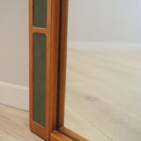 Teak mirror, Danish design, 1970s, production Denmark, 93x124 cm