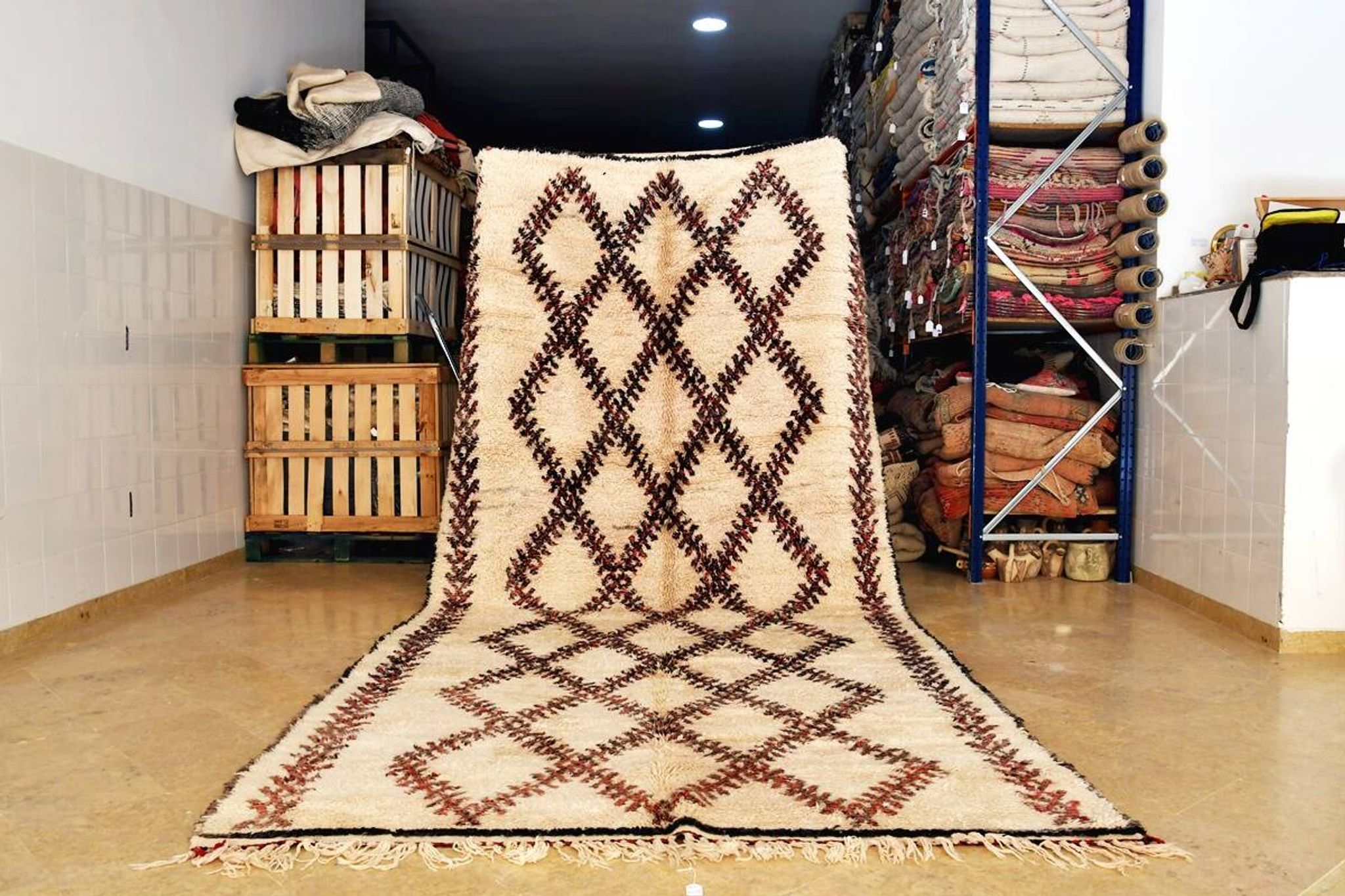Tapis berbère Marmoucha vintage