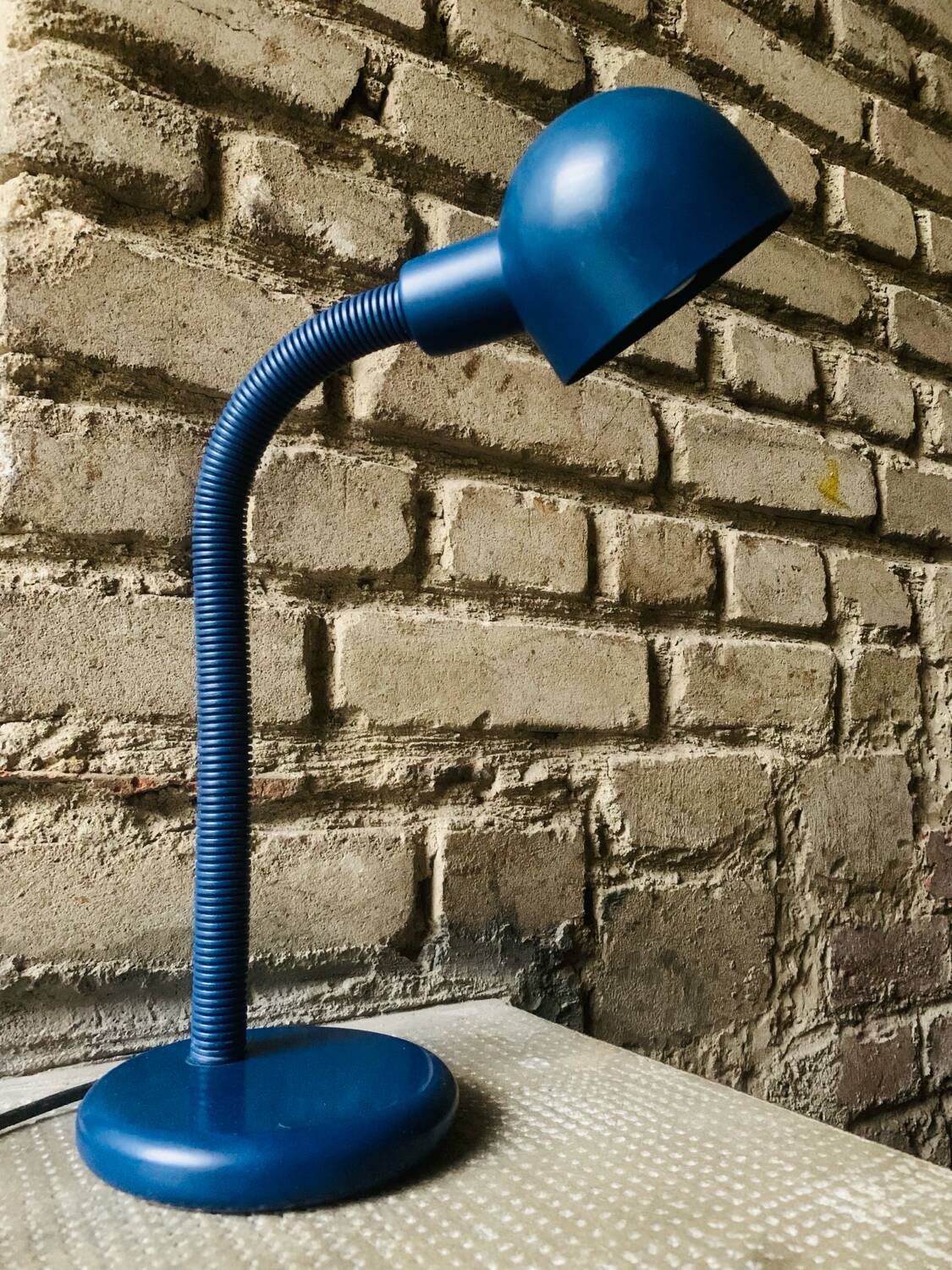 Lampe bureau format « boule » vintage 80