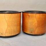 Pair of Hobby Flower Pots Cover with Interior