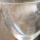 6 verres anciens motifs raisin u