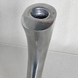 Postmodern aluminium candlestick