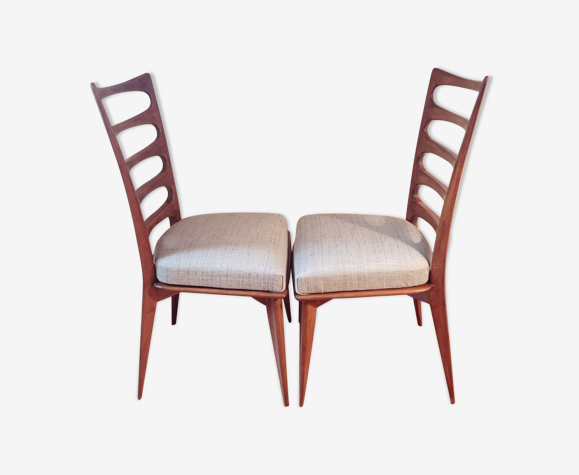 Paire de chaises Gaston Poisson années 30 | Selency
