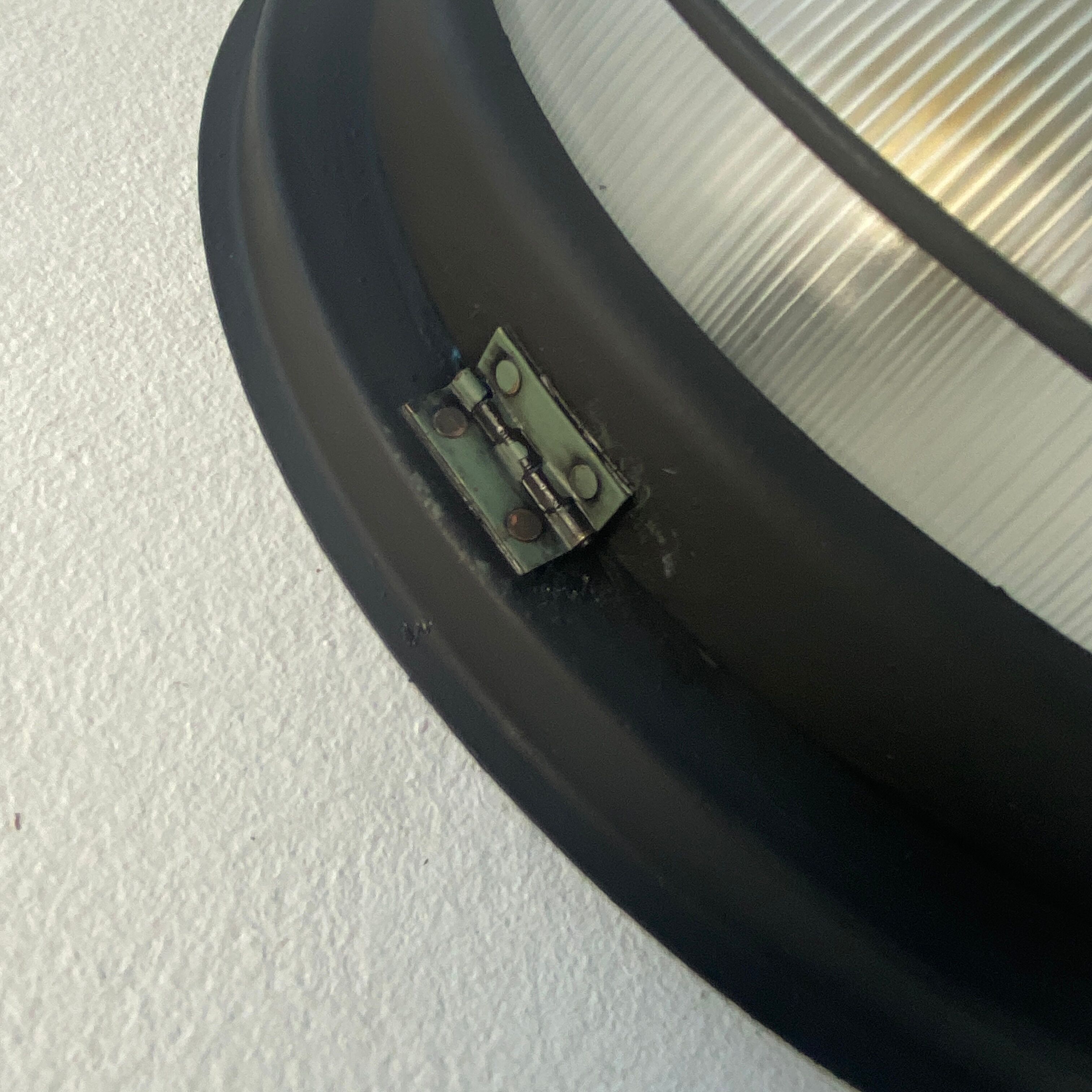 Old holophane industrial wall lamp