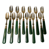 12 Dessert forks in their original box