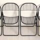 Set of 4 design chairs by Niels Gammelgaard for Ikea, vintage 1980s.