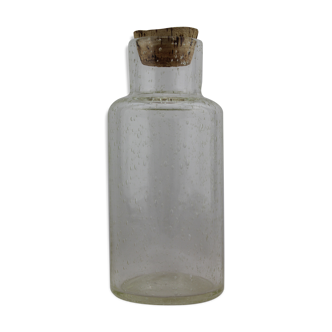 Jar or jar of Biot bubble glass