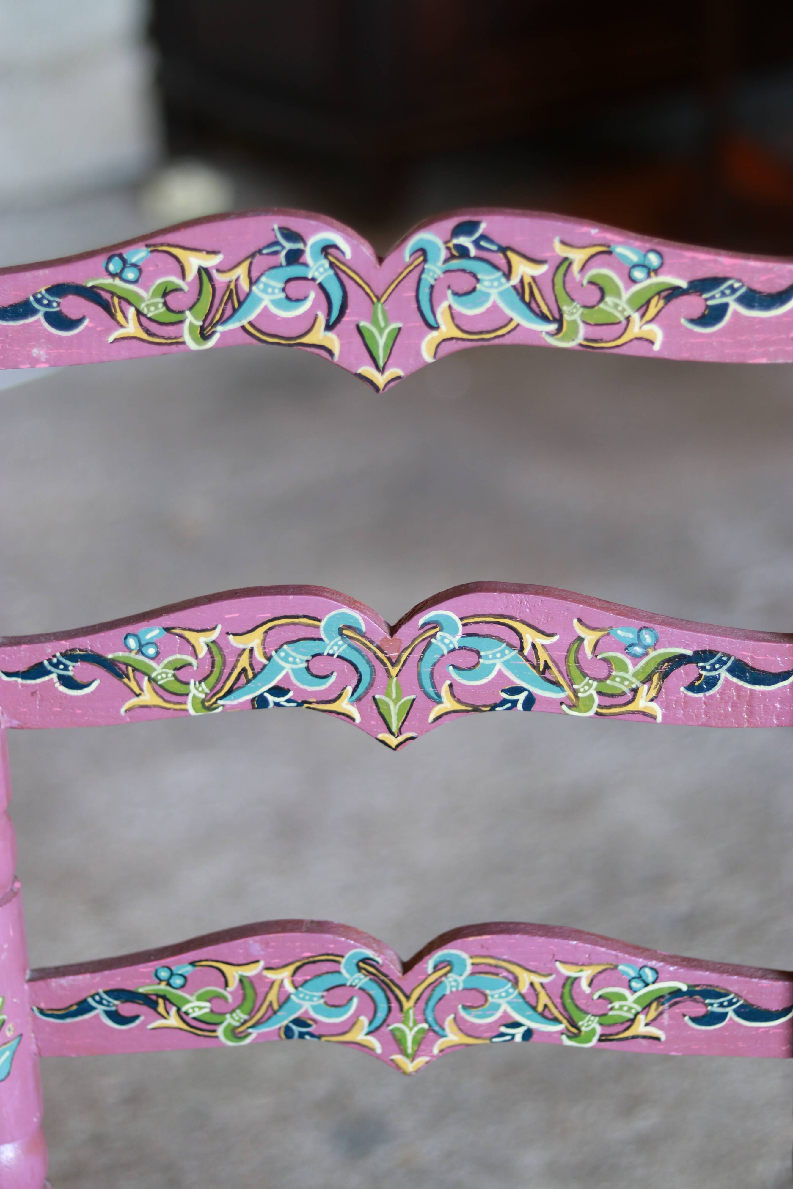 Vintage folk nurse's chair