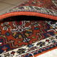 Vintage Persian Hamaadan done hand 40cm x 59cm carpet 1970 s