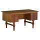 Free-standing desk in Oak by Henning Kjærnulf, Mid-century Danish Modern, 1950s