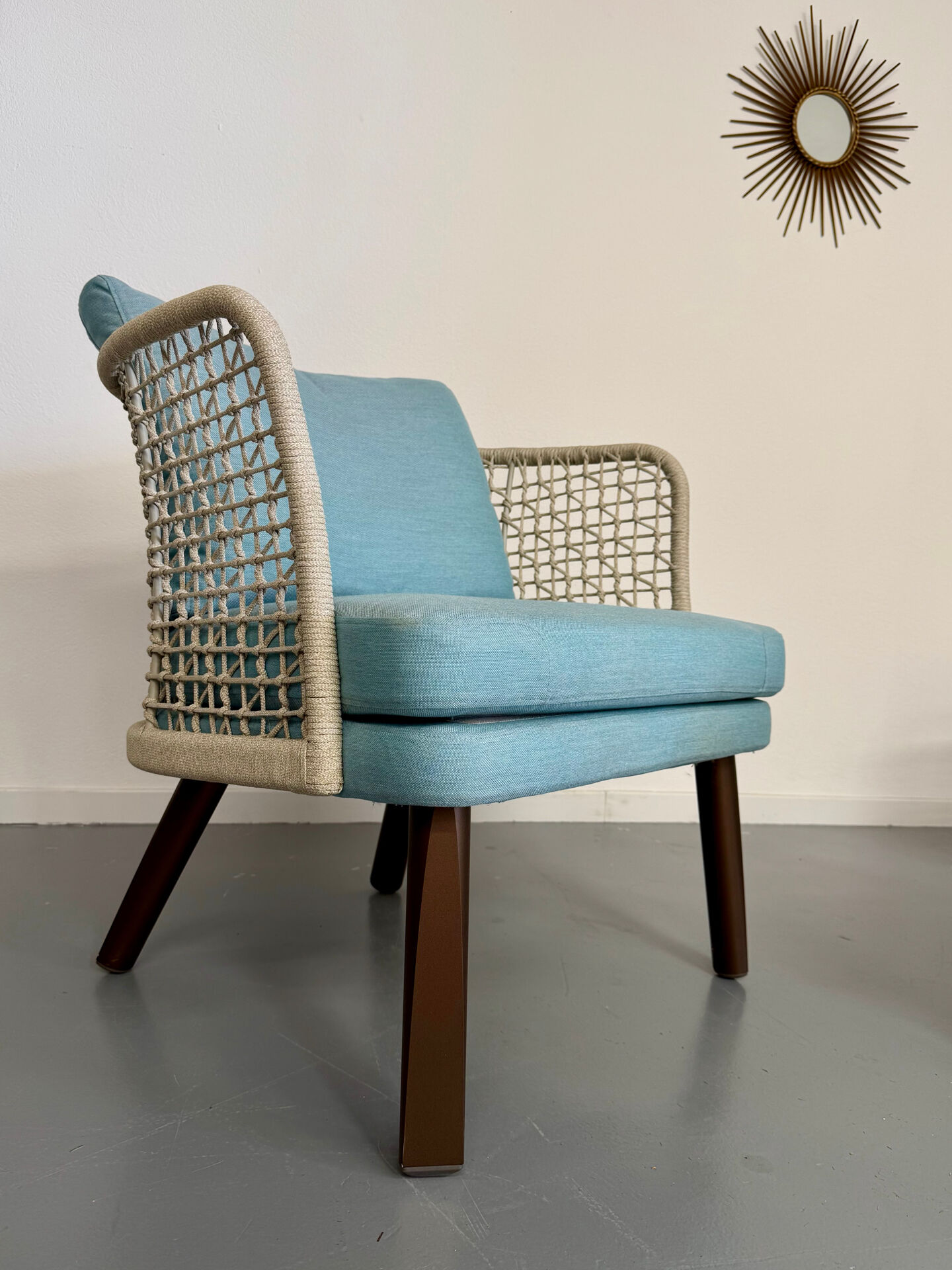 Emma lounge chair, Italian design by Monica Armani for Varaschin.