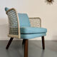 Emma lounge chair, Italian design by Monica Armani for Varaschin.