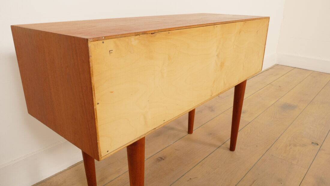 Commode vintage | Kai Kristiansen | Design danois | Teck | Moderne du milieu du siècle