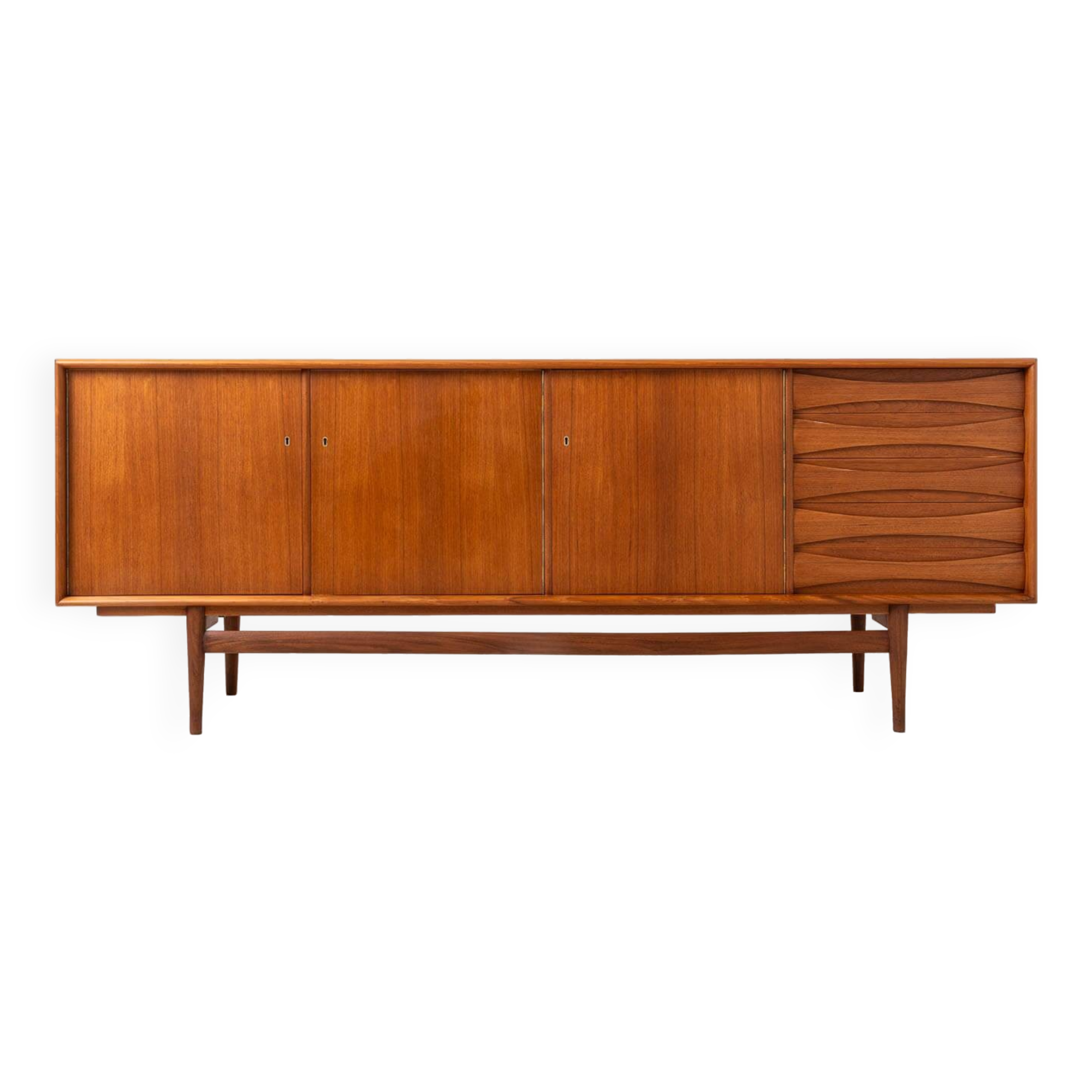 Sven Andersen teak sideboard, Scandinavian modern, mid-century modern, 1950s