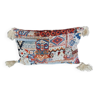 Bohemian kilim style cushion