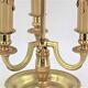golden massive bronze bouillotte lamp