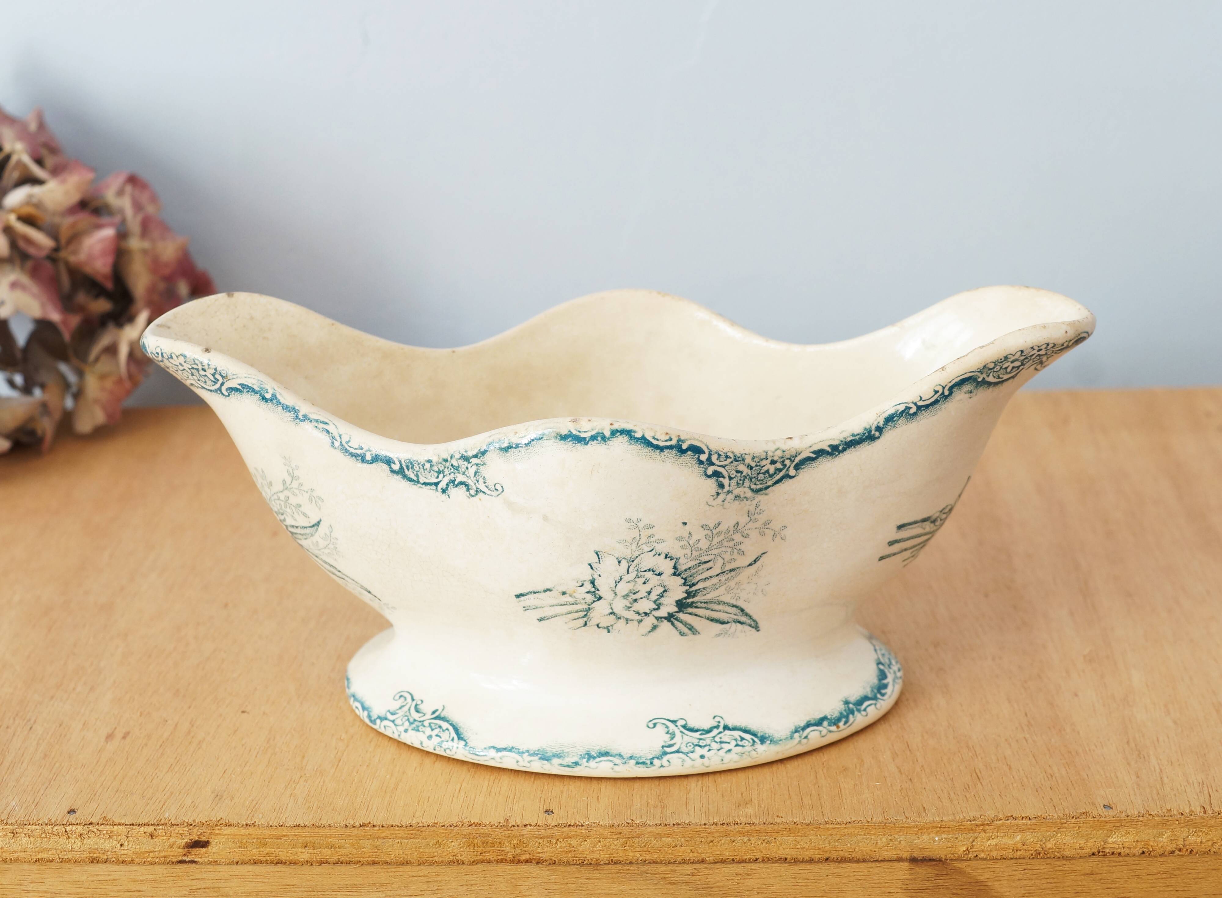 19th century earthenware sausage