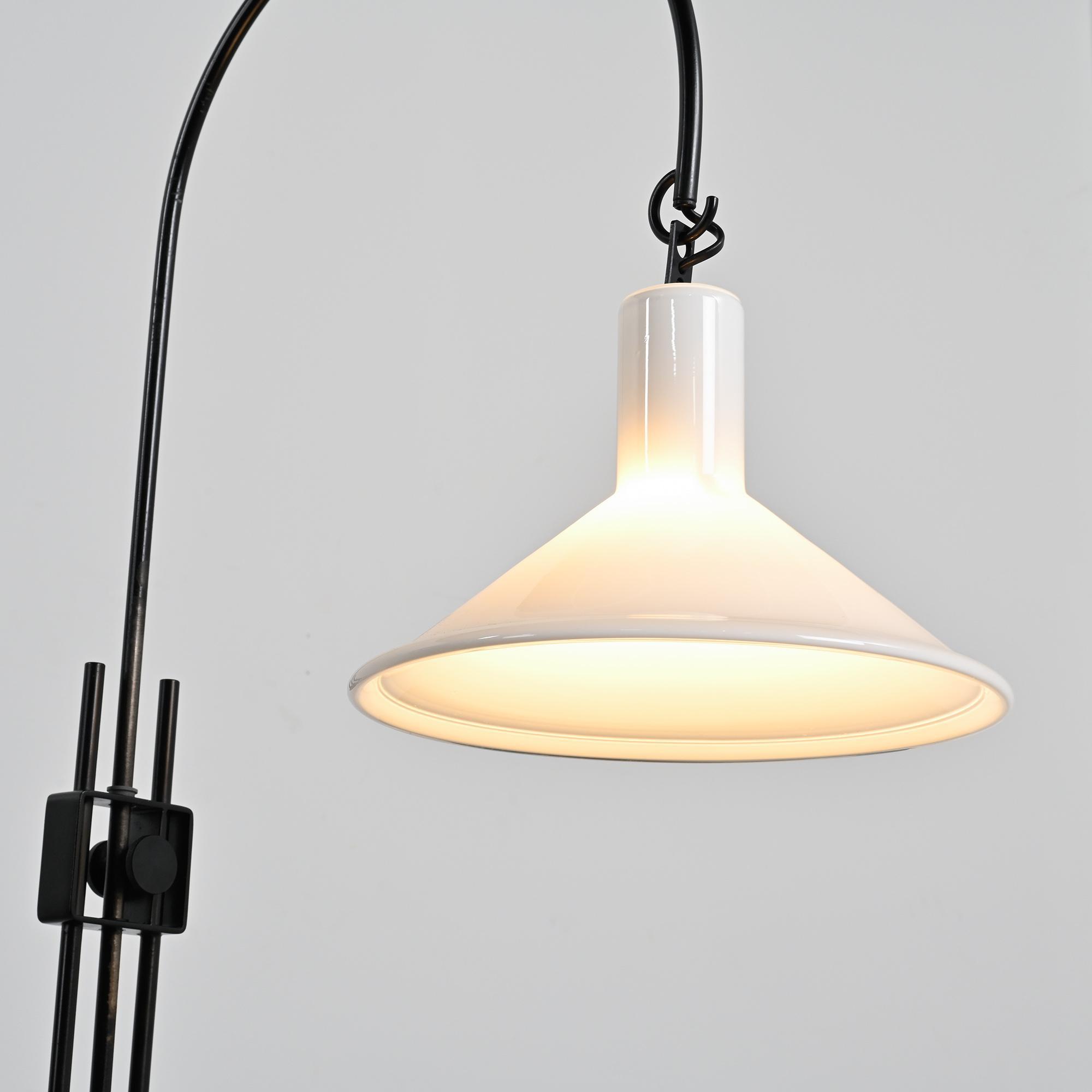 Floor lamp by Michaël Bang, Holmegaard, Denmark, circa 1970