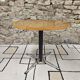 Vintage round coffee table 1970