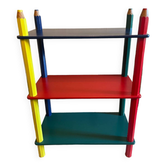 Étagère crayon Pierre Sala 1980