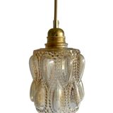 Vintage amber glass walker