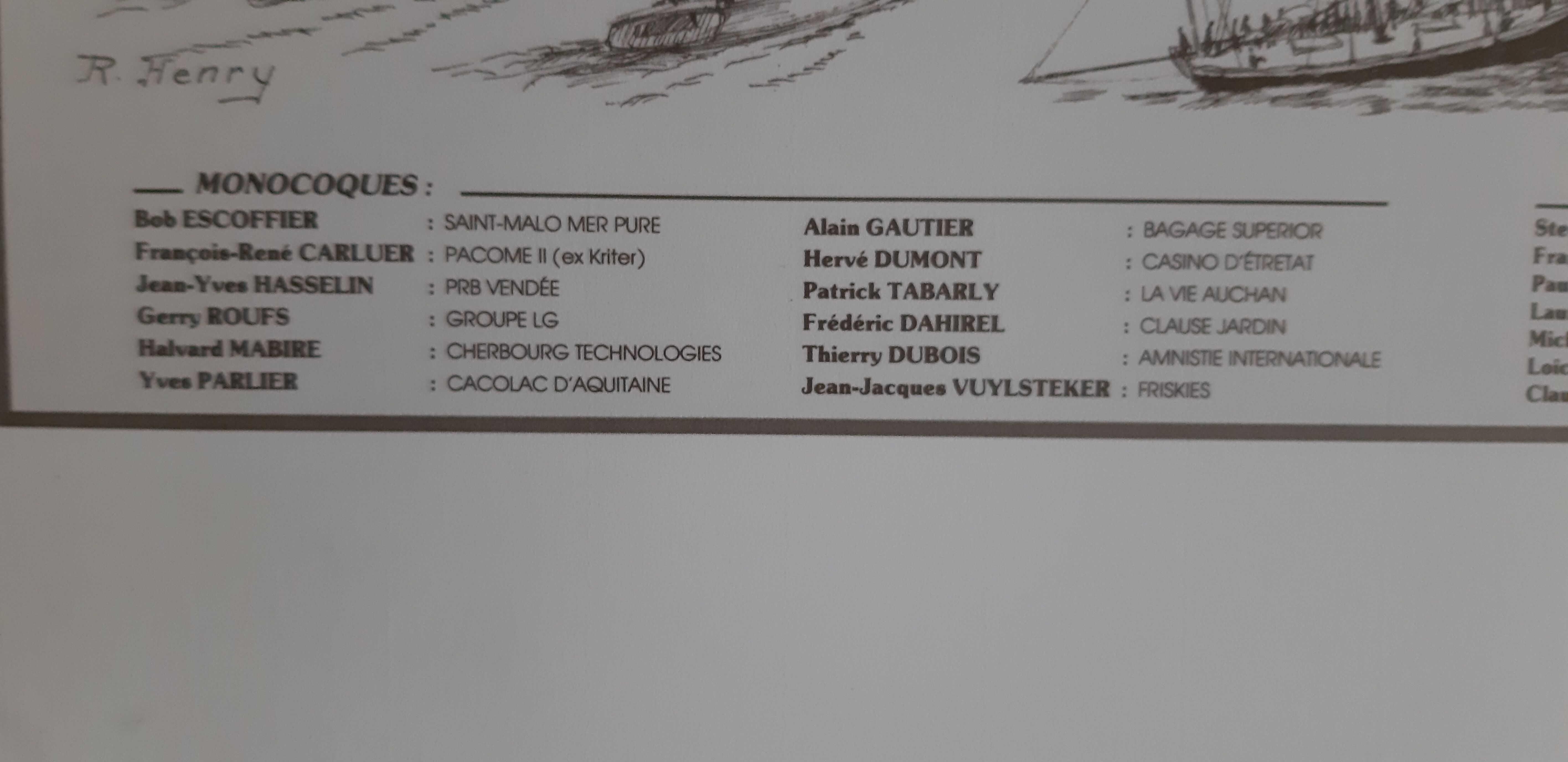 Poster of the Route du Rhum 94