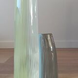 Duo of Murano glass vases, 50's