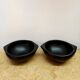 Pair of pottery bowls from La Chamba, Colombia