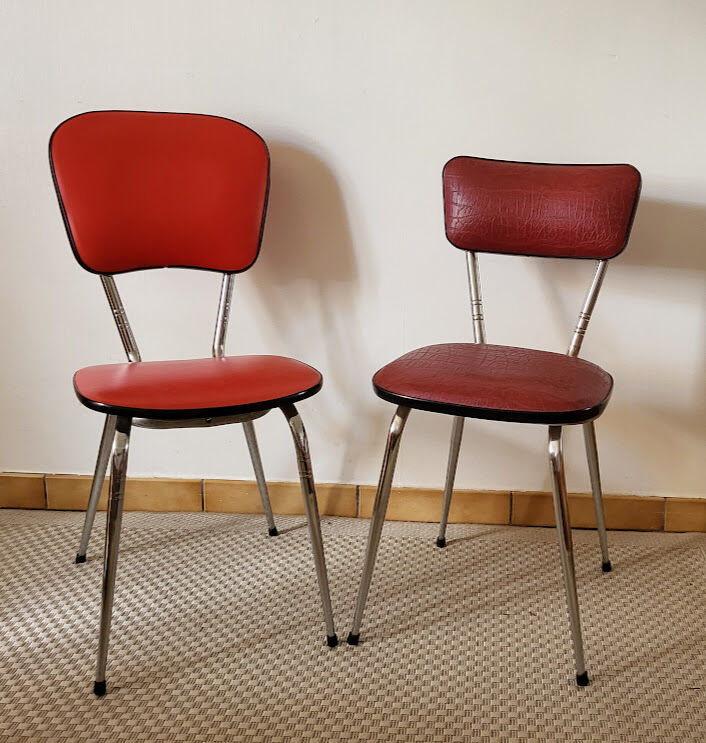 Lot de chaises vintage