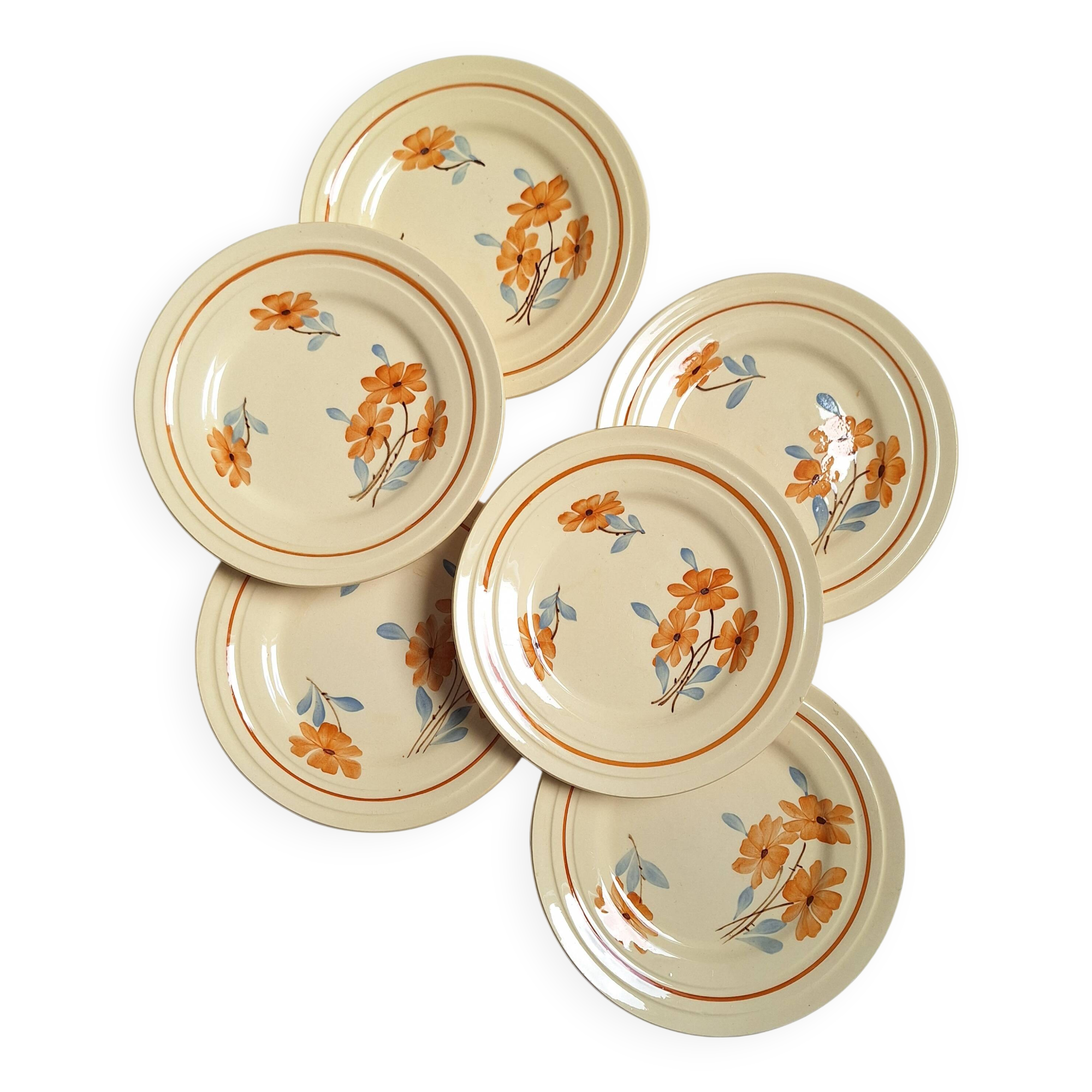 Vintage dessert plates