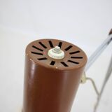 1970s chrome & metal adjustable floor lamp, czechoslovakia