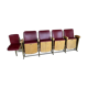 Old cinema armchair bench
