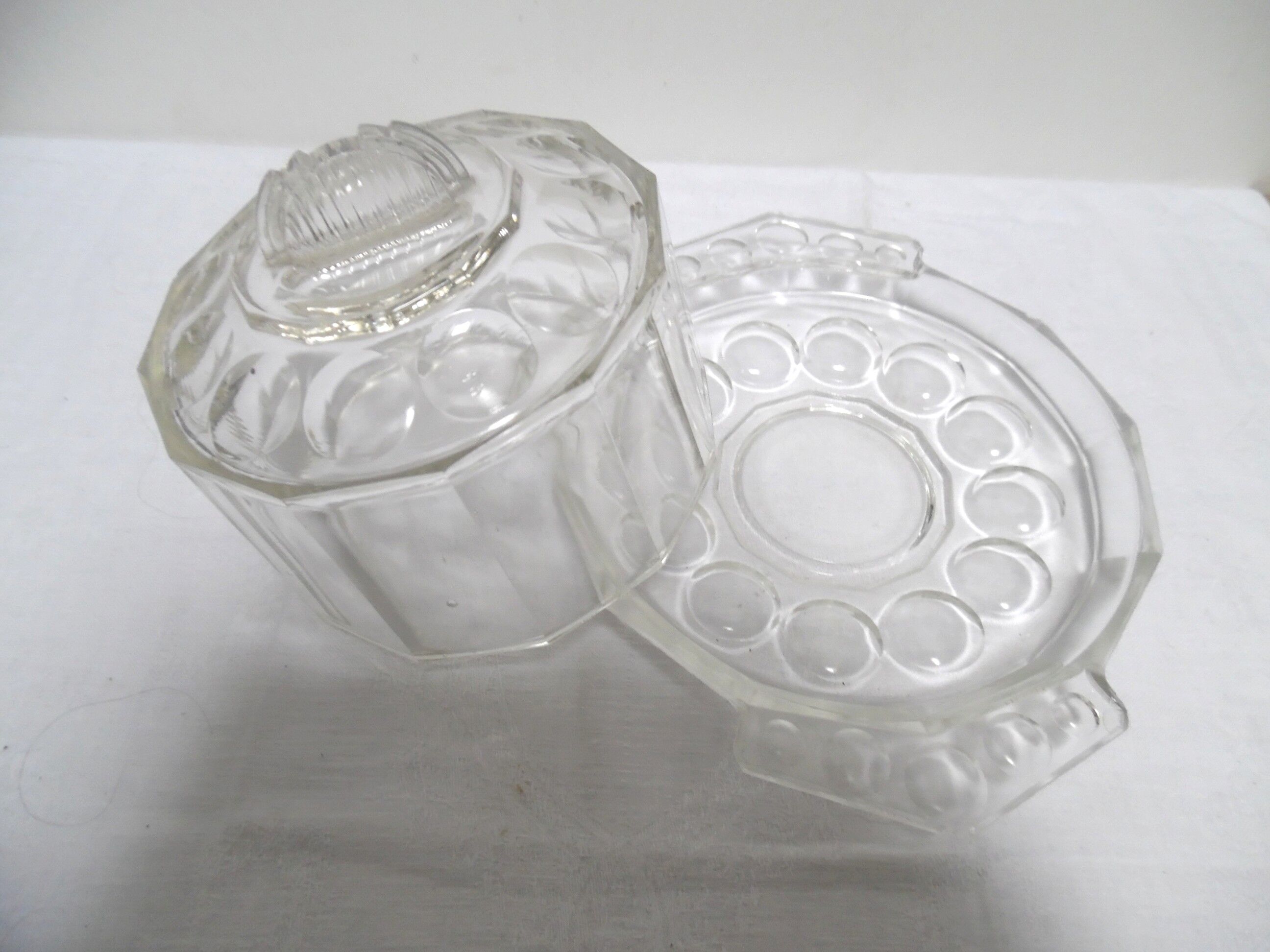 old Bell with tray Deco