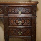 Chinese Chippendale bureau restored by Edward & Roberts