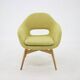 1960s Miroslav Navratil Shell Lounge Chair, Czechoslovakia