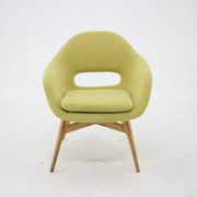1960s Miroslav Navratil Shell Lounge Chair, Czechoslovakia