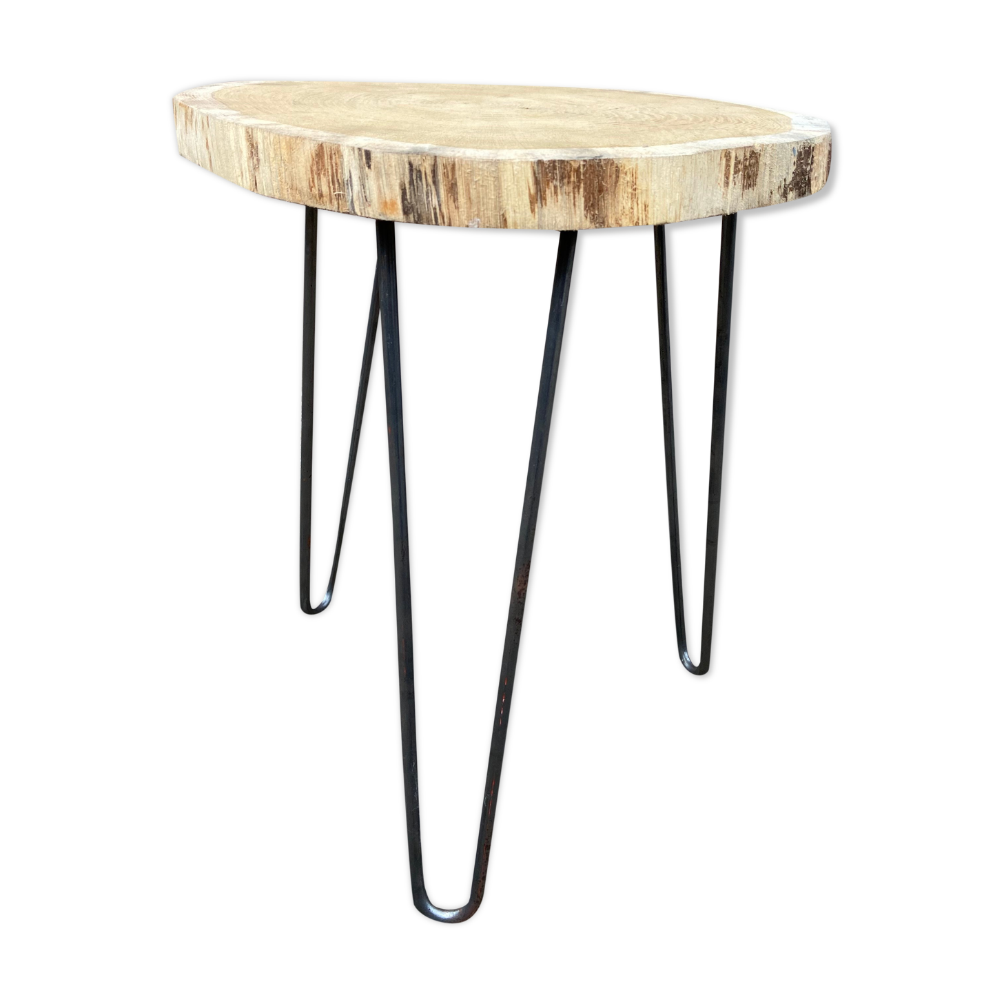 Industrial haerpin pinhead tabouret