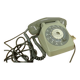 Vintage gray telephone