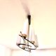 Chandelier 6 lights Arlus 1950