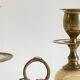 BOUGEOIRS Vintage Onyx Marble and Brass