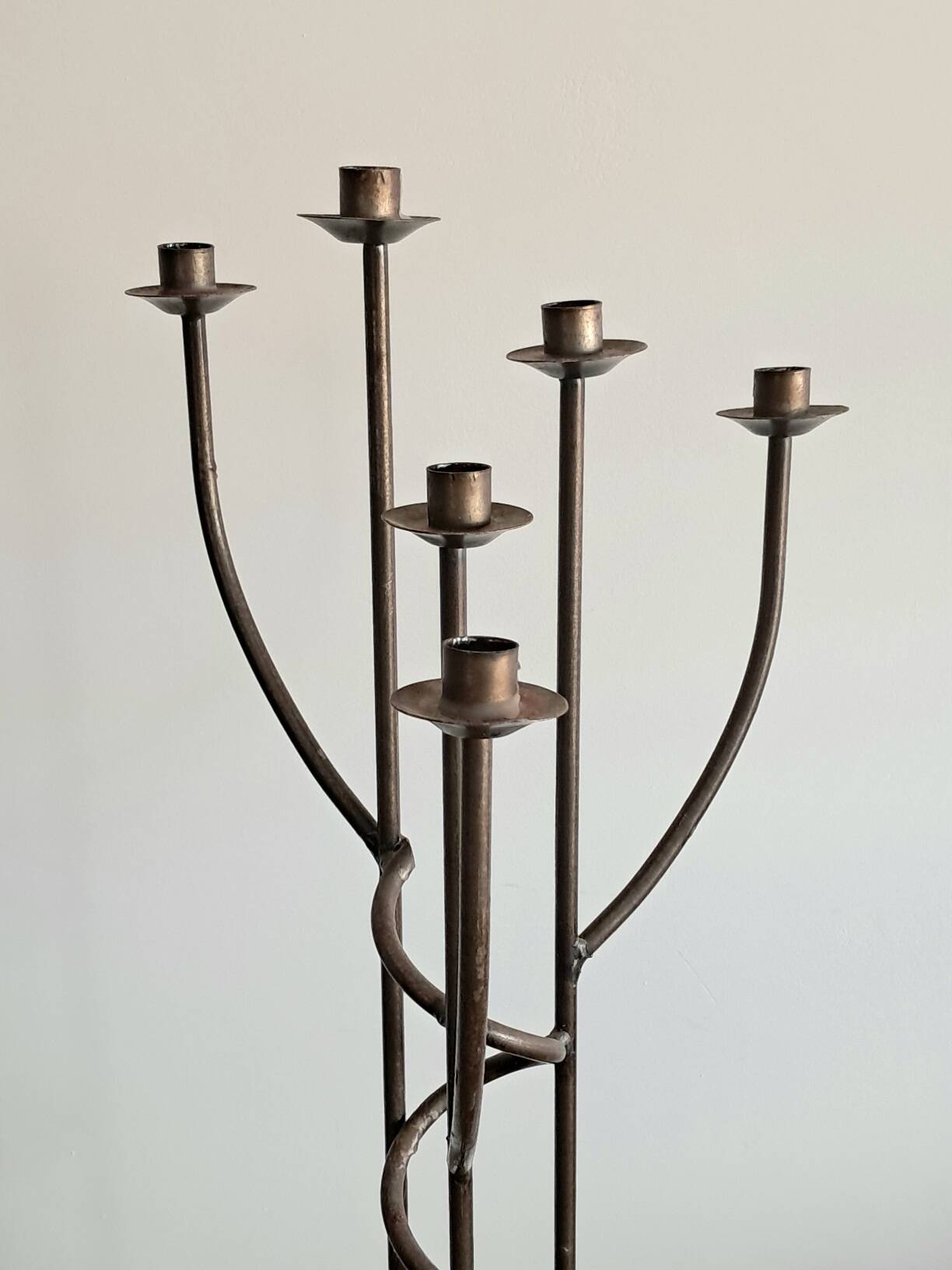 Grand Brutalist Candelabrum – Germany – 1970s