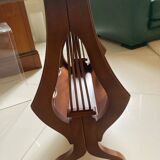 Lyre base side table