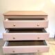 Commode rose ancien bois