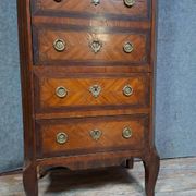 Secretary in a week planner style from the Louis XVI period in marquetry (to be restored)