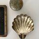 Brass pocket emptier / ashtray, France 1940