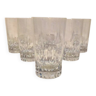 Baccarat spear 6 crystal wine glasses - 9.2 cm